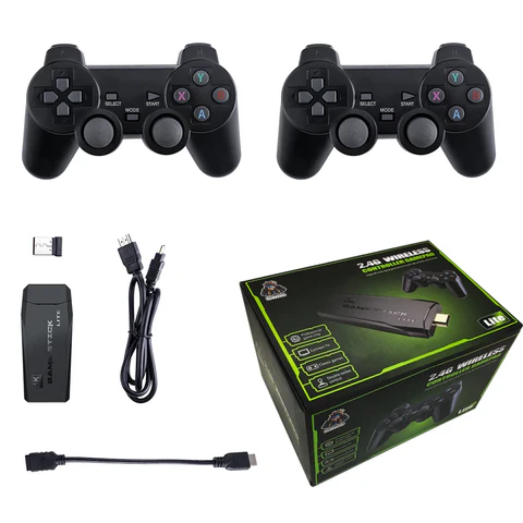 Juego Retro con la Consola GameStick Retro Edition