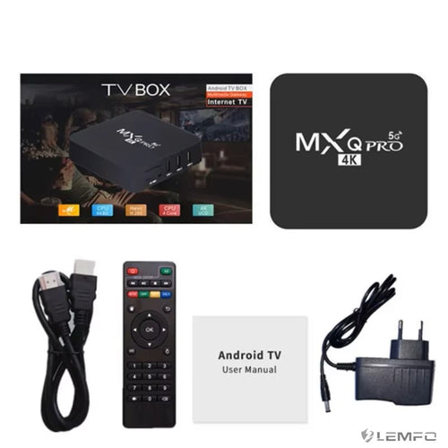 Centro de Entretenimiento Inteligente con el TV Box Android 12.0 4K 75Hz